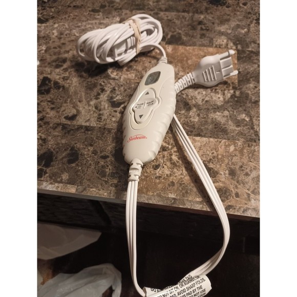 Other Sunbeam Sw44 Electric Heating Pad 3prong Controller E12107 Poshmark